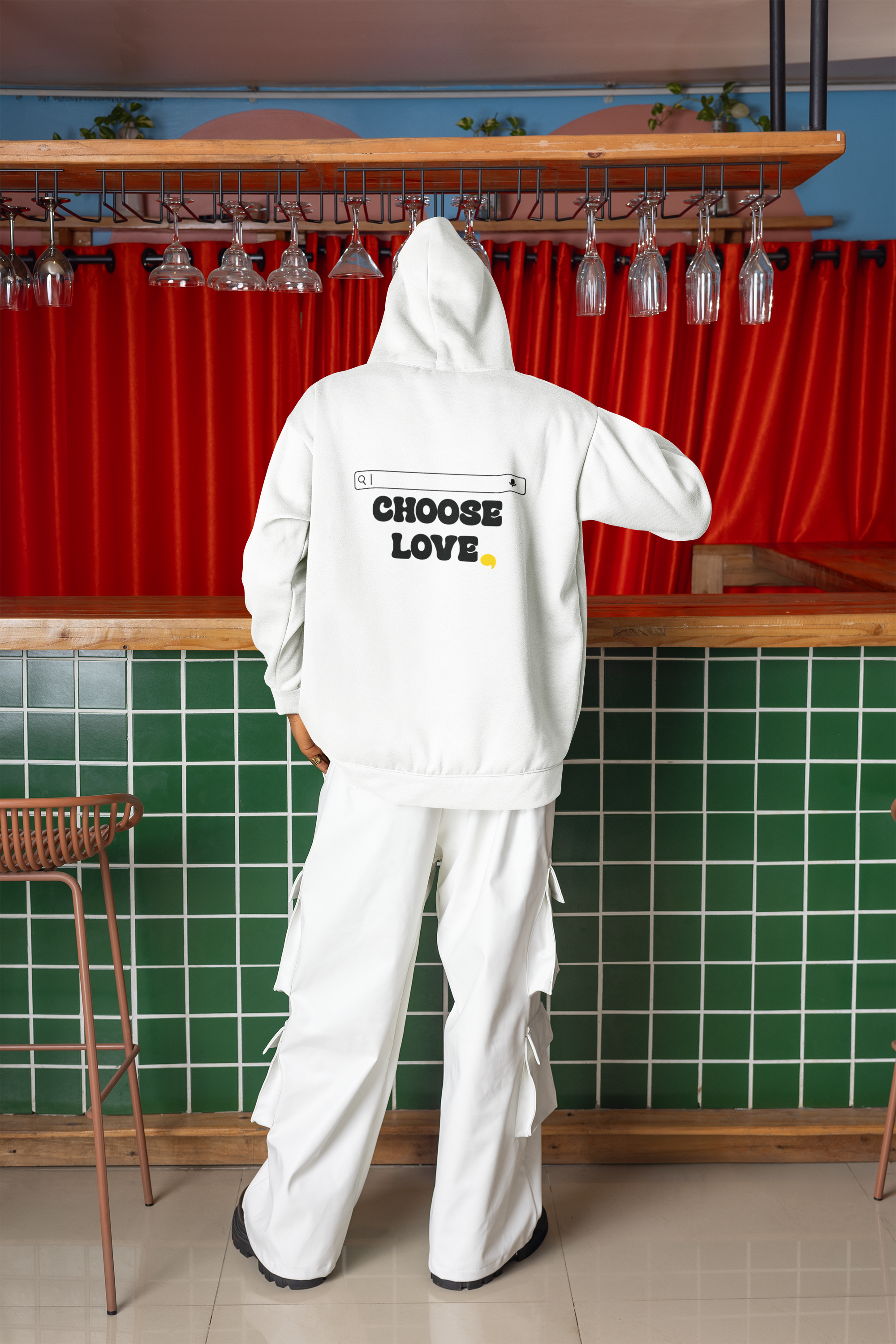 Oversized Hoodie Choose Love