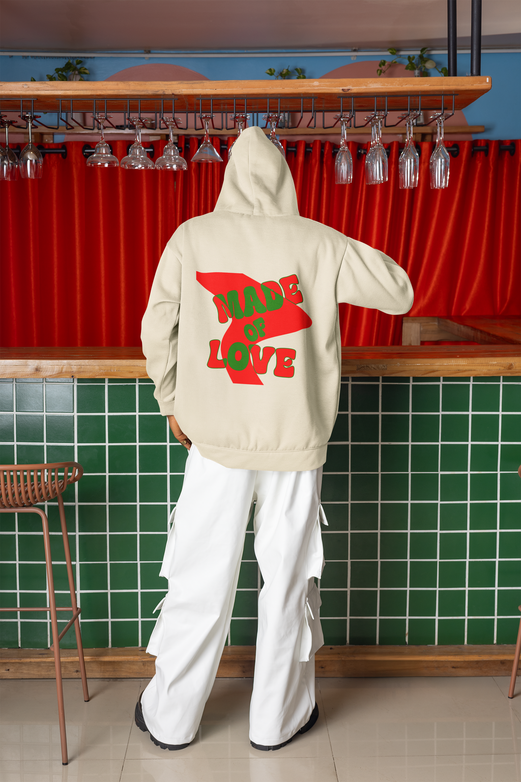 Oversized Hoodie Made of Love