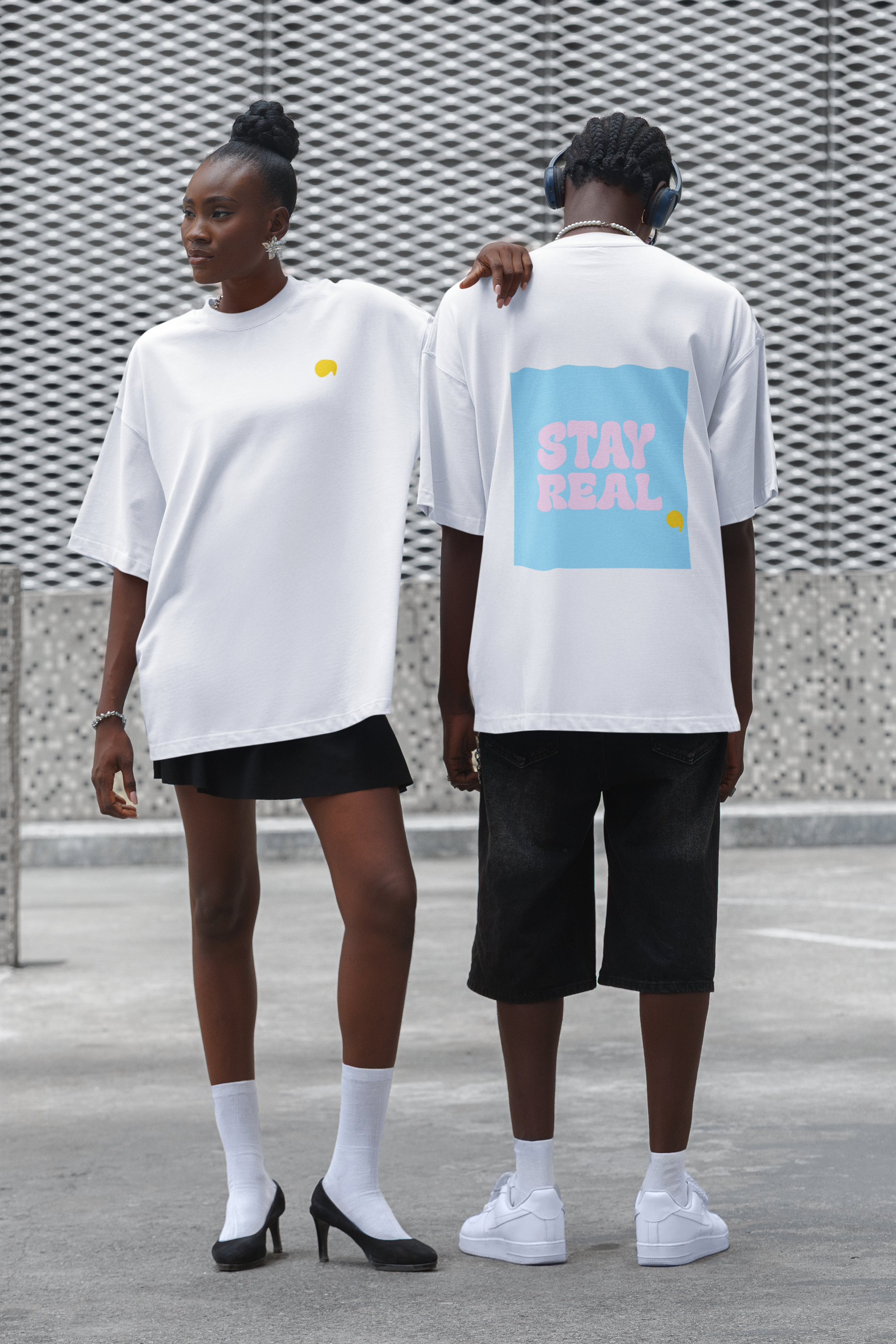 Premium Organic Oversize Blast Stay Real
