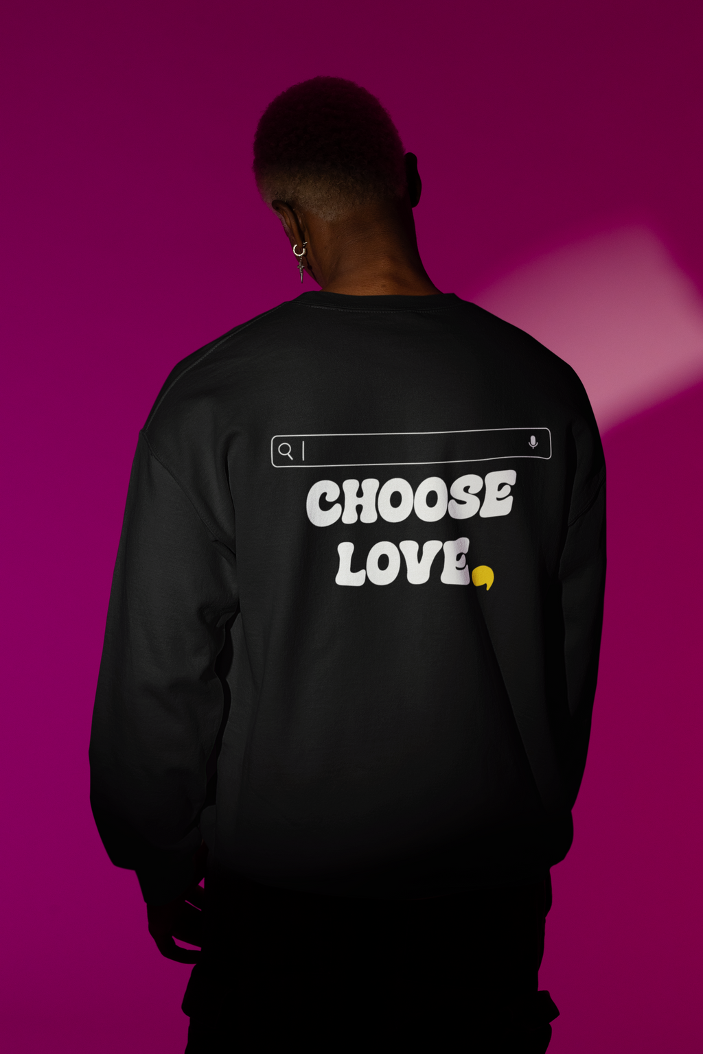 Sweatshirt Choose Love