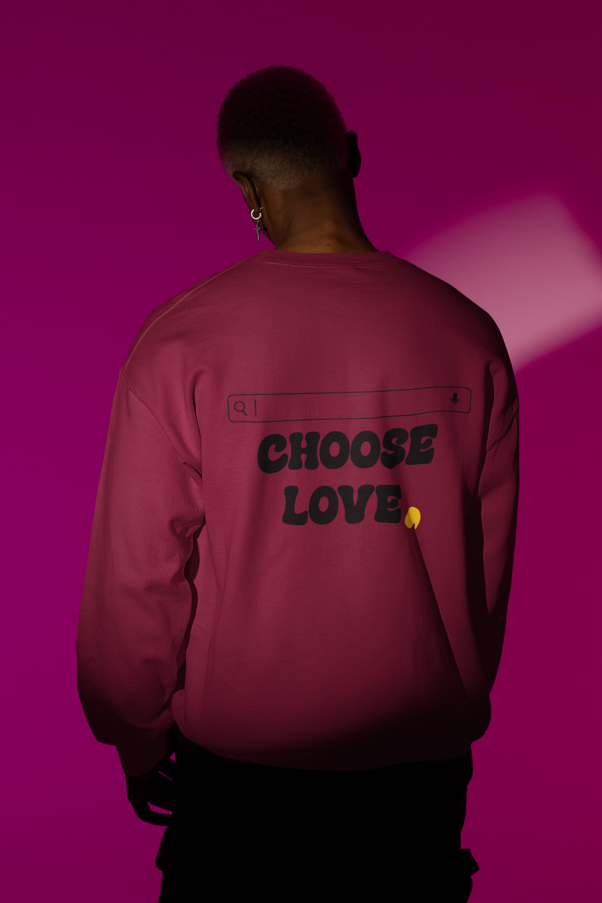 Sweatshirt Choose Love
