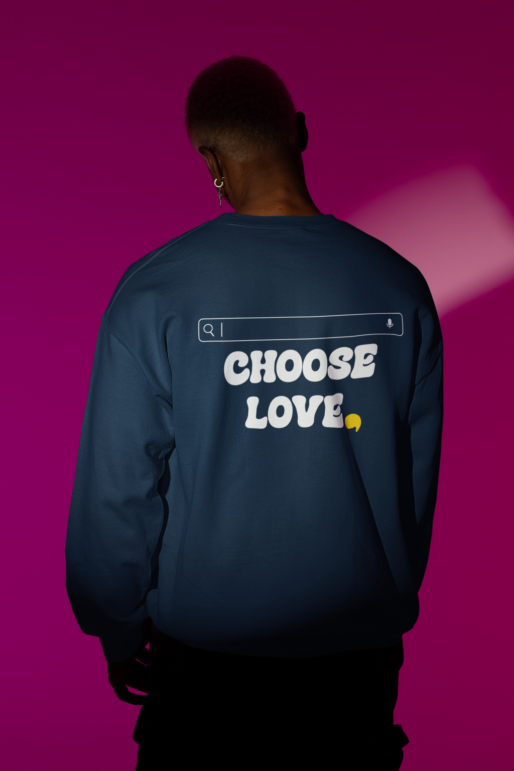 Sweatshirt Choose Love
