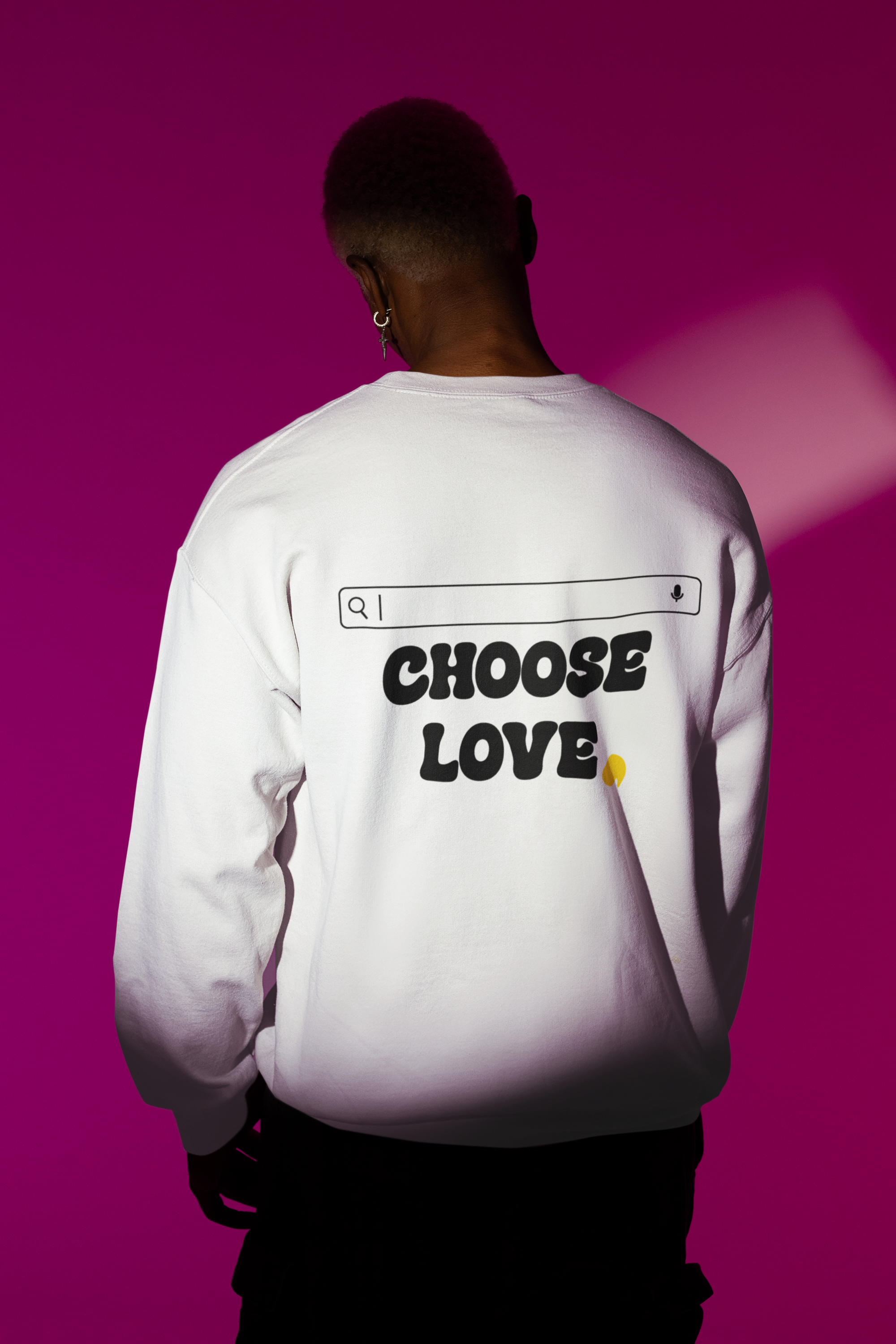 Sweatshirt Choose Love