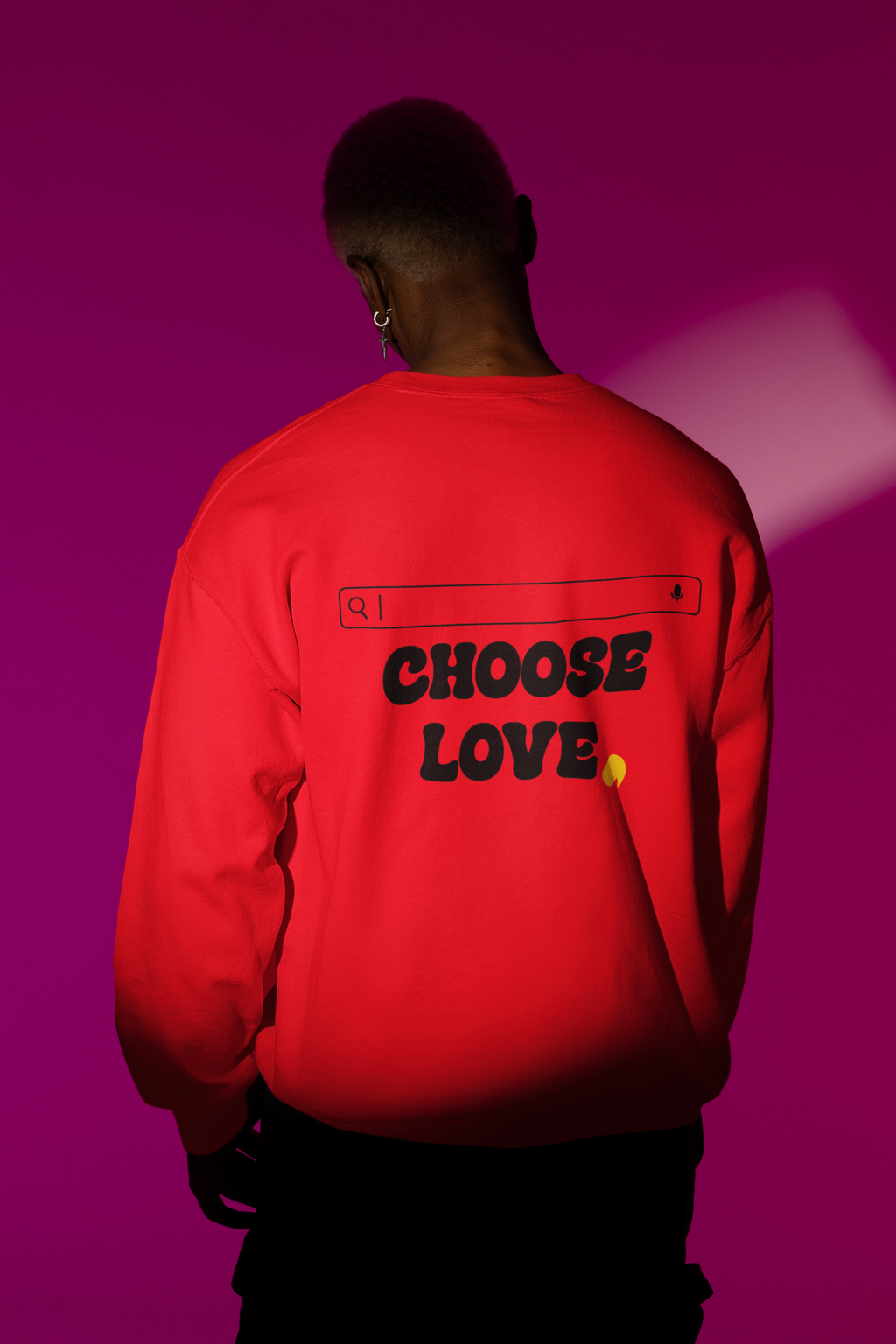 Sweatshirt Choose Love
