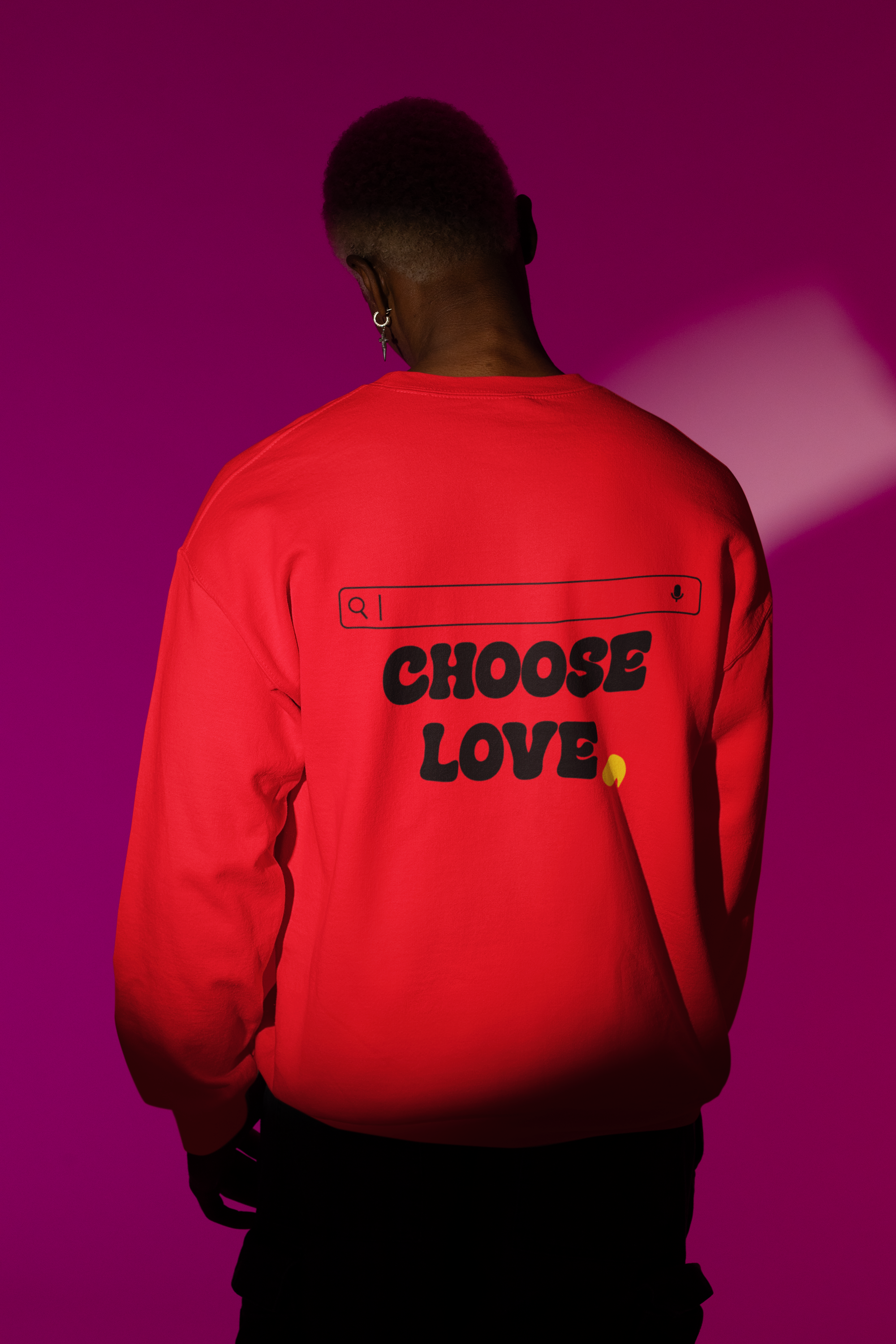 Sweatshirt Choose Love