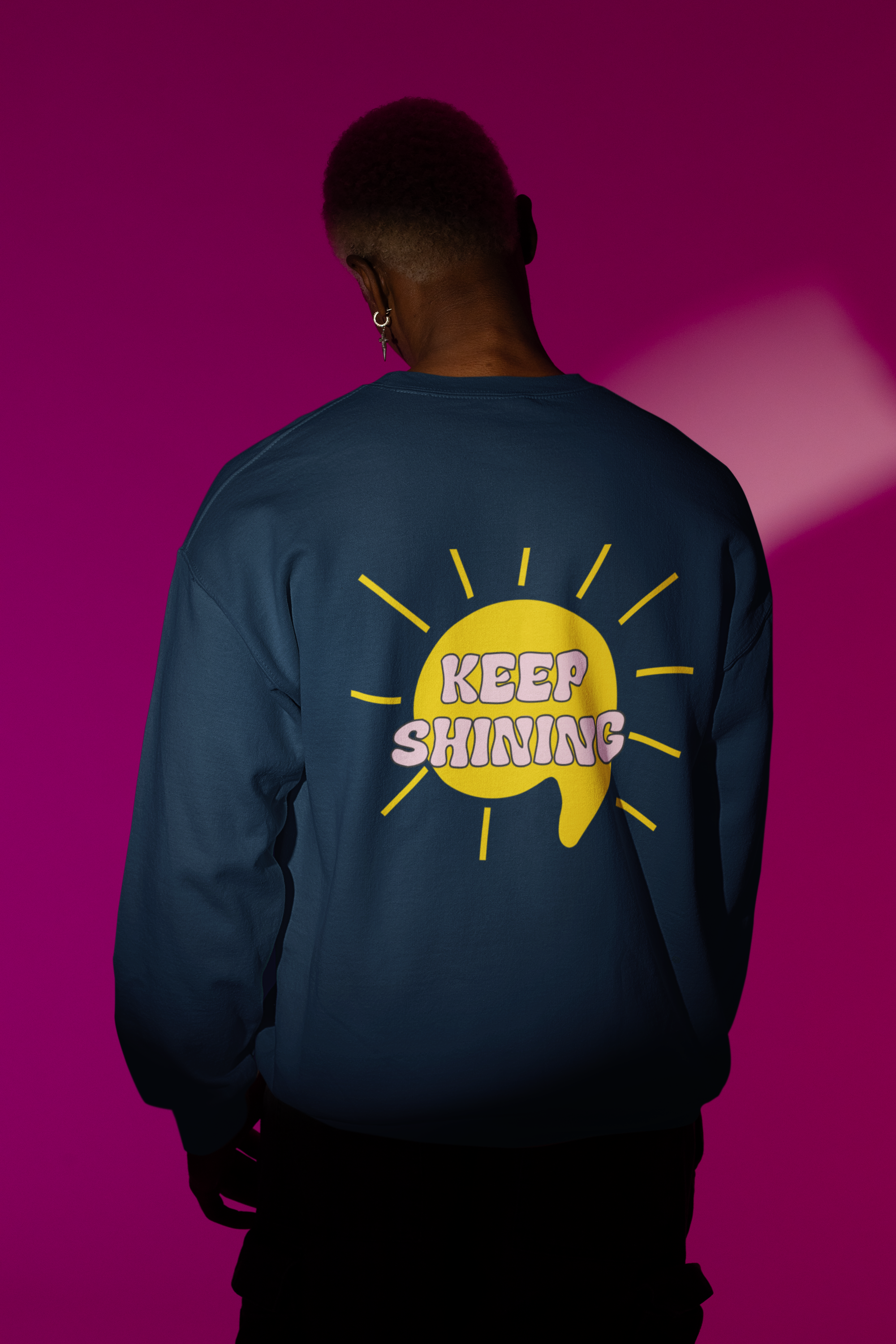 Sweatshirt Keep Shining
