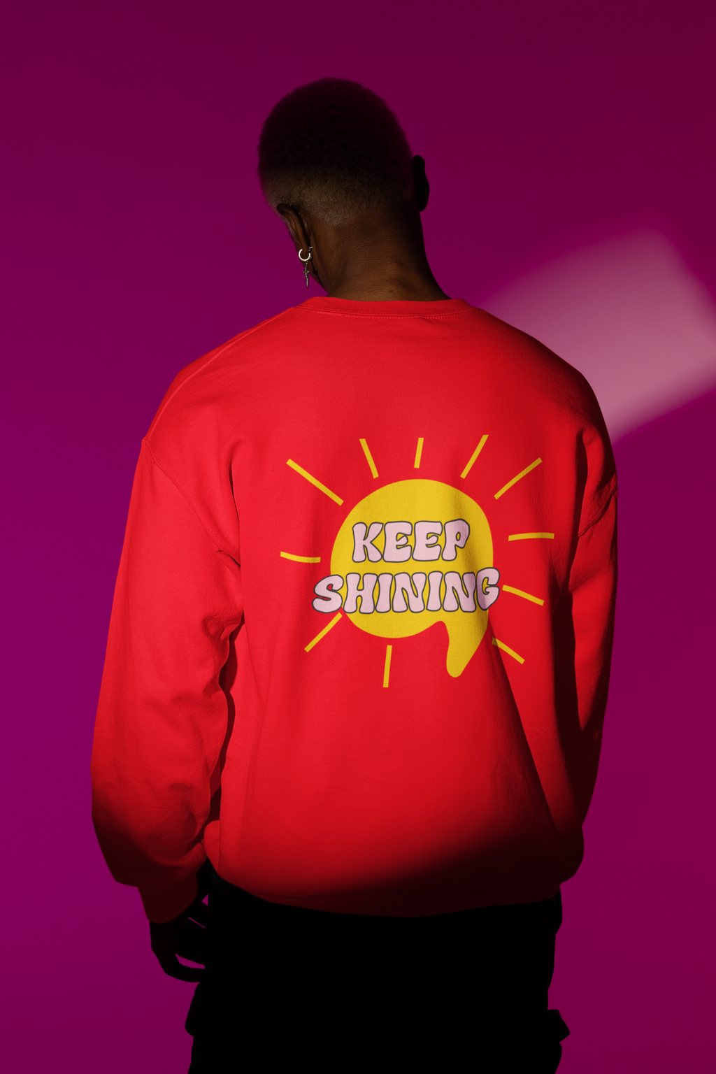 Sweatshirt Keep Shining