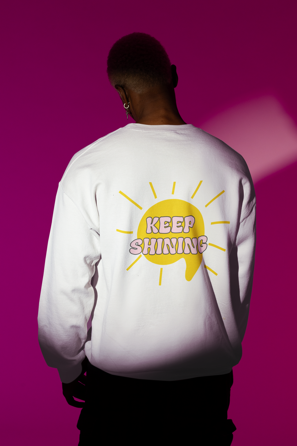 Sweatshirt Keep Shining
