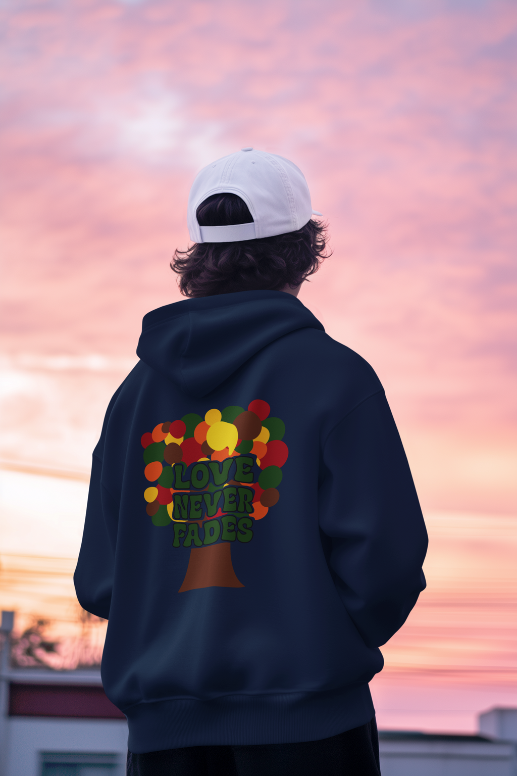 Oversized Zipper Hoodie  Love Is Everything